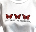 Womens Butterfly University Of Nebraska Sweet Tee - AT-H4615