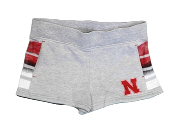 Womens Heather Nebraska Baby Talk Terry Shorts Nebraska Cornhuskers, Nebraska  Shorts, Pants & Skirts, Huskers  Shorts, Pants & Skirts, Nebraska Shorts & Pants, Huskers Shorts & Pants, Nebraska Womens Heather Grey Nebraska Baby Talk Terry Shorts Colosseum, Huskers Womens Heather Grey Nebraska Baby Talk Terry Shorts Colosseum