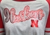 Womens Huskers Rise N Shine Crop LS - AT-G1305