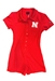 Womens Nebraska Gameday Romper - AH-H2804