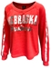 Womens Nebraska Huskers Foil VNeck Crew - AS-H8437