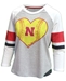 Womens Nebraska Huskers Softball Andie Raglan - AT-G1333