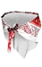 Womens Nebraska Paisley Bandana Tie Back - ZT-9H004