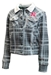 Womens Nebraska Wrangler Plaid Polar Fleece Jacket - AW-G2150