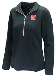 Womens Nebraska Sport Aruba Tommy Bahama Half Zip  Nebraska Cornhuskers, Nebraska  Ladies Outerwear, Huskers  Ladies Outerwear, Nebraska  Ladies , Huskers  Ladies , Nebraska Womens Black Nebraska Sport Aruba Half Zip Tommy Bahama, Huskers Womens Black Nebraska Sport Aruba Half Zip Tommy Bahama