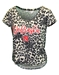 Womens Nebraska Vera Cheetah Top - AT-G1369