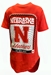 Womens RNebraska Huskers Groovy Tangerine Tee - AT-H4441