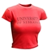 Womens University Of Nebraska Babydoll Tee - AT-G1518