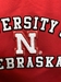 Womens University Of Nebraska Boxy Tee - AT-H4596