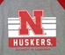 Youth Boys Nebraska Bleachers Raglan Tee - YT-G4384