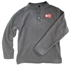 Youth Boys Nebraska Charcoal Polar Fleece - YT-G4370