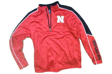 Youth Boys Nebraska Huskers Colosseum Quarter Zip Nebraska Cornhuskers, Nebraska  Youth, Huskers  Youth, Nebraska  Kids, Huskers  Kids, Nebraska Youth Boys Red Nebraska Kyle 1/4 Zip Colosseum, Huskers Youth Boys Red Nebraska Kyle 1/4 Zip Colosseum