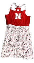 Youth Girls Nebraska Summer Time Floral Dress Nebraska Cornhuskers, Nebraska  Youth, Huskers  Youth, Nebraska  Tank Tops, Huskers  Tank Tops, Nebraska Youth Girls Nebraska Red And White Robin Floral Dress Colosseum, Huskers Youth Girls Nebraska Red And White Robin Floral Dress Colosseum