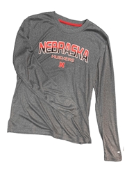 Youth Nebraska Huskers Horizons LS Tee Nebraska Cornhuskers, Nebraska  Youth, Huskers  Youth, Nebraska  Kids, Huskers  Kids, Nebraska  Long Sleeve, Huskers  Long Sleeve, Nebraska Youth Heather Charcoal Nebraska Huskers In The Computer LS Tee Colosseum, Huskers Youth Heather Charcoal Nebraska Huskers In The Computer LS Tee Colosseum