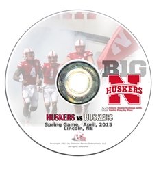 2015 Spring Game on DVD Nebraska Cornhuskers, Nebraska  2015 Season, Huskers  2015 Season, Nebraska  1998 to Present, Huskers  1998 to Present, Nebraska  Show All DVDs, Huskers  Show All DVDs, Nebraska Stickers Decals & Magnets, Huskers Stickers Decals & Magnets, Nebraska 2014 Spring Game on DVD and 2014 Schedule Magnet, Huskers 2014 Spring Game on DVD and 2014 Schedule Magnet