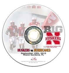 2015 Nebraska vs Miami DVD Nebraska Cornhuskers, Nebraska  2015 Season, Huskers  2015 Season, Nebraska  1998 to Present, Huskers  1998 to Present, Nebraska  Show All DVDs, Huskers  Show All DVDs, Nebraska 2014 Nebraska vs Florida Atlantic DVD, Huskers 2014 Nebraska vs Florida Atlantic DVD