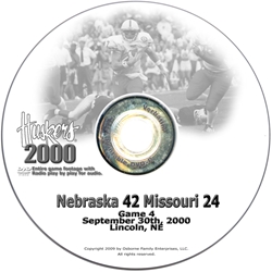 2000 Nebraska Vs Missouri Husker football, Nebraska cornhuskers merchandise, husker merchandise, nebraska merchandise, nebraska cornhuskers dvd, husker dvd, nebraska football dvd, nebraska cornhuskers videos, husker videos, nebraska football videos, husker game dvd, husker bowl game dvd, husker dvd subscription, nebraska cornhusker dvd subscription, husker football season on dvd, nebraska cornhuskers dvd box sets, husker dvd box sets, Nebraska Cornhuskers, 2000 Missouri