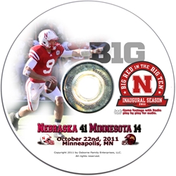 2011 Minnesota Husker football, Nebraska cornhuskers merchandise, husker merchandise, nebraska merchandise, nebraska cornhuskers dvd, husker dvd, nebraska football dvd, nebraska cornhuskers videos, husker videos, nebraska football videos, husker game dvd, husker bowl game dvd, husker dvd subscription, nebraska cornhusker dvd subscription, husker football season on dvd, nebraska cornhuskers dvd box sets, husker dvd box sets, Nebraska Cornhuskers, 2011 Minnesota