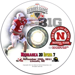 2011 IOWA Husker football, Nebraska cornhuskers merchandise, husker merchandise, nebraska merchandise, nebraska cornhuskers dvd, husker dvd, nebraska football dvd, nebraska cornhuskers videos, husker videos, nebraska football videos, husker game dvd, husker bowl game dvd, husker dvd subscription, nebraska cornhusker dvd subscription, husker football season on dvd, nebraska cornhuskers dvd box sets, husker dvd box sets, Nebraska Cornhuskers, 2011 Iowa