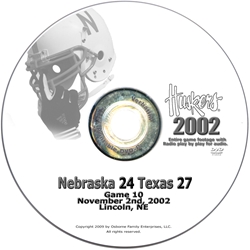 2002 Nebraska Vs Texas Husker football, Nebraska cornhuskers merchandise, husker merchandise, nebraska merchandise, nebraska cornhuskers dvd, husker dvd, nebraska football dvd, nebraska cornhuskers videos, husker videos, nebraska football videos, husker game dvd, husker bowl game dvd, husker dvd subscription, nebraska cornhusker dvd subscription, husker football season on dvd, nebraska cornhuskers dvd box sets, husker dvd box sets, Nebraska Cornhuskers, 2002 Texas