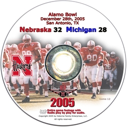 2005 Dvd Alamo Bowl Vs Michigan Husker football, Nebraska cornhuskers merchandise, husker merchandise, nebraska merchandise, nebraska cornhuskers dvd, husker dvd, nebraska football dvd, nebraska cornhuskers videos, husker videos, nebraska football videos, husker game dvd, husker bowl game dvd, husker dvd subscription, nebraska cornhusker dvd subscription, husker football season on dvd, nebraska cornhuskers dvd box sets, husker dvd box sets, Nebraska Cornhuskers, 2005 Alamo Bowl vs. Michigan