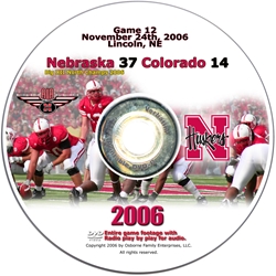 2006 Dvd Colorado Husker football, Nebraska cornhuskers merchandise, husker merchandise, nebraska merchandise, nebraska cornhuskers dvd, husker dvd, nebraska football dvd, nebraska cornhuskers videos, husker videos, nebraska football videos, husker game dvd, husker bowl game dvd, husker dvd subscription, nebraska cornhusker dvd subscription, husker football season on dvd, nebraska cornhuskers dvd box sets, husker dvd box sets, Nebraska Cornhuskers, 2006 Colorado