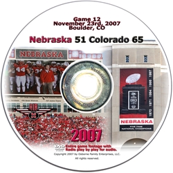 2007 Dvd Colorado Husker football, Nebraska cornhuskers merchandise, husker merchandise, nebraska merchandise, nebraska cornhuskers dvd, husker dvd, nebraska football dvd, nebraska cornhuskers videos, husker videos, nebraska football videos, husker game dvd, husker bowl game dvd, husker dvd subscription, nebraska cornhusker dvd subscription, husker football season on dvd, nebraska cornhuskers dvd box sets, husker dvd box sets, Nebraska Cornhuskers, 2007 Colorado