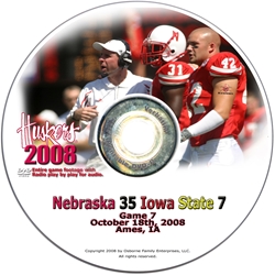 2008 Dvd Iowa State Husker football, Nebraska cornhuskers merchandise, husker merchandise, nebraska merchandise, nebraska cornhuskers dvd, husker dvd, nebraska football dvd, nebraska cornhuskers videos, husker videos, nebraska football videos, husker game dvd, husker bowl game dvd, husker dvd subscription, nebraska cornhusker dvd subscription, husker football season on dvd, nebraska cornhuskers dvd box sets, husker dvd box sets, Nebraska Cornhuskers, 2008 Iowa State