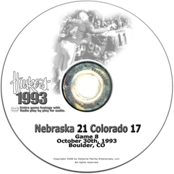 1993 Colorado Husker football, Nebraska cornhuskers merchandise, husker merchandise, nebraska merchandise, nebraska cornhuskers dvd, husker dvd, nebraska football dvd, nebraska cornhuskers videos, husker videos, nebraska football videos, husker game dvd, husker bowl game dvd, husker dvd subscription, nebraska cornhusker dvd subscription, husker football season on dvd, nebraska cornhuskers dvd box sets, husker dvd box sets, Nebraska Cornhuskers, 1993 Colorado