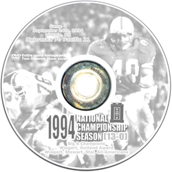 1994 Pacific Husker football, Nebraska cornhuskers merchandise, husker merchandise, nebraska merchandise, nebraska cornhuskers dvd, husker dvd, nebraska football dvd, nebraska cornhuskers videos, husker videos, nebraska football videos, husker game dvd, husker bowl game dvd, husker dvd subscription, nebraska cornhusker dvd subscription, husker football season on dvd, nebraska cornhuskers dvd box sets, husker dvd box sets, Nebraska Cornhuskers, 1994 Pacific