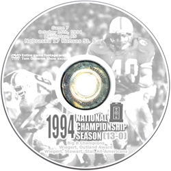 1994 Kansas State Husker football, Nebraska cornhuskers merchandise, husker merchandise, nebraska merchandise, nebraska cornhuskers dvd, husker dvd, nebraska football dvd, nebraska cornhuskers videos, husker videos, nebraska football videos, husker game dvd, husker bowl game dvd, husker dvd subscription, nebraska cornhusker dvd subscription, husker football season on dvd, nebraska cornhuskers dvd box sets, husker dvd box sets, Nebraska Cornhuskers, 1994 Kansas State