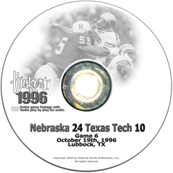 1996 Texas Tech Husker football, Nebraska cornhuskers merchandise, husker merchandise, nebraska merchandise, nebraska cornhuskers dvd, husker dvd, nebraska football dvd, nebraska cornhuskers videos, husker videos, nebraska football videos, husker game dvd, husker bowl game dvd, husker dvd subscription, nebraska cornhusker dvd subscription, husker football season on dvd, nebraska cornhuskers dvd box sets, husker dvd box sets, Nebraska Cornhuskers, 1996 Texas Tech