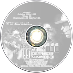 1997 Baylor Husker football, Nebraska cornhuskers merchandise, husker merchandise, nebraska merchandise, nebraska cornhuskers dvd, husker dvd, nebraska football dvd, nebraska cornhuskers videos, husker videos, nebraska football videos, husker game dvd, husker bowl game dvd, husker dvd subscription, nebraska cornhusker dvd subscription, husker football season on dvd, nebraska cornhuskers dvd box sets, husker dvd box sets, Nebraska Cornhuskers, 1997 Baylor