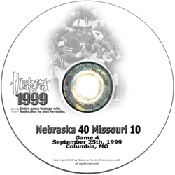 1999 Missouri Husker football, Nebraska cornhuskers merchandise, husker merchandise, nebraska merchandise, nebraska cornhuskers dvd, husker dvd, nebraska football dvd, nebraska cornhuskers videos, husker videos, nebraska football videos, husker game dvd, husker bowl game dvd, husker dvd subscription, nebraska cornhusker dvd subscription, husker football season on dvd, nebraska cornhuskers dvd box sets, husker dvd box sets, Nebraska Cornhuskers, 1999 Missouri