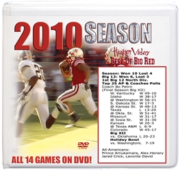 2010 Season on DVD Husker football, Nebraska cornhuskers merchandise, husker merchandise, nebraska merchandise, nebraska cornhuskers dvd, husker dvd, nebraska football dvd, nebraska cornhuskers videos, husker videos, nebraska football videos, husker game dvd, husker bowl game dvd, husker dvd subscription, nebraska cornhusker dvd subscription, husker football season on dvd, nebraska cornhuskers dvd box sets, husker dvd box sets, Nebraska Cornhuskers, 2010 Complete Season on DVD