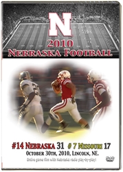 2010 Missouri on DVD Husker football, Nebraska cornhuskers merchandise, husker merchandise, nebraska merchandise, nebraska cornhuskers dvd, husker dvd, nebraska football dvd, nebraska cornhuskers videos, husker videos, nebraska football videos, husker game dvd, husker bowl game dvd, husker dvd subscription, nebraska cornhusker dvd subscription, husker football season on dvd, nebraska cornhuskers dvd box sets, husker dvd box sets, Nebraska Cornhuskers, 2010 Missouri