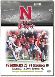 2001 Nu Vs. Oklahoma Dvd Husker football, Nebraska cornhuskers merchandise, husker merchandise, nebraska merchandise, nebraska cornhuskers dvd, husker dvd, nebraska football dvd, nebraska cornhuskers videos, husker videos, nebraska football videos, husker game dvd, husker bowl game dvd, husker dvd subscription, nebraska cornhusker dvd subscription, husker football season on dvd, nebraska cornhuskers dvd box sets, husker dvd box sets, Nebraska Cornhuskers, 2001 OKLAHOMA