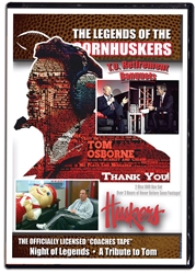 Tom Osborne Retirement Banquets (2 DVD set) Husker football, Nebraska cornhuskers merchandise, husker merchandise, nebraska merchandise, nebraska cornhuskers dvd, husker dvd, nebraska football dvd, nebraska cornhuskers videos, husker videos, nebraska football videos, husker game dvd, husker bowl game dvd, husker dvd subscription, nebraska cornhusker dvd subscription, husker football season on dvd, nebraska cornhuskers dvd box sets, husker dvd box sets, Nebraska Cornhuskers, 2013 Tom Osborne Retirement Banquet DVD Set