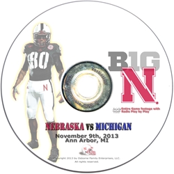 2013 Nebraska vs Michigan DVD Nebraska Cornhuskers, Nebraska  2013 Season, Huskers  2013 Season, Nebraska  Show All DVDs, Huskers  Show All DVDs, Nebraska  1998 to Present, Huskers  1998 to Present, Nebraska 2013 Nebraska vs Michigan DVD, Huskers 2013 Nebraska vs Michigan DVD