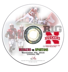 2015 Nebraska vs Michigan State DVD Nebraska Cornhuskers, Nebraska  2015 Season, Huskers  2015 Season, Nebraska  1998 to Present, Huskers  1998 to Present, Nebraska  Show All DVDs, Huskers  Show All DVDs, Nebraska 2014 Nebraska vs Florida Atlantic DVD, Huskers 2014 Nebraska vs Florida Atlantic DVD