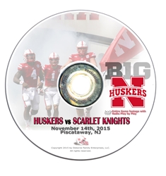 2015 Nebraska vs Rutgers DVD Nebraska Cornhuskers, Nebraska  2015 Season, Huskers  2015 Season, Nebraska  1998 to Present, Huskers  1998 to Present, Nebraska  Show All DVDs, Huskers  Show All DVDs, Nebraska 2014 Nebraska vs Florida Atlantic DVD, Huskers 2014 Nebraska vs Florida Atlantic DVD