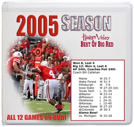 2005 Season On Dvd Husker football, Nebraska cornhuskers merchandise, husker merchandise, nebraska merchandise, nebraska cornhuskers dvd, husker dvd, nebraska football dvd, nebraska cornhuskers videos, husker videos, nebraska football videos, husker game dvd, husker bowl game dvd, husker dvd subscription, nebraska cornhusker dvd subscription, husker football season on dvd, nebraska cornhuskers dvd box sets, husker dvd box sets, Nebraska Cornhuskers, 2005 Complete Season on DVD