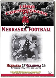 1960 OKLAHOMA GAME DVD Husker football, Nebraska cornhuskers merchandise, husker merchandise, nebraska merchandise, nebraska cornhuskers dvd, husker dvd, nebraska football dvd, nebraska cornhuskers videos, husker videos, nebraska football videos, husker game dvd, husker bowl game dvd, husker dvd subscription, nebraska cornhusker dvd subscription, husker football season on dvd, nebraska cornhuskers dvd box sets, husker dvd box sets, Nebraska Cornhuskers, 1960 Oklahoma