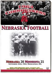 1964 MINNESOTA GAME DVD Husker football, Nebraska cornhuskers merchandise, husker merchandise, nebraska merchandise, nebraska cornhuskers dvd, husker dvd, nebraska football dvd, nebraska cornhuskers videos, husker videos, nebraska football videos, husker game dvd, husker bowl game dvd, husker dvd subscription, nebraska cornhusker dvd subscription, husker football season on dvd, nebraska cornhuskers dvd box sets, husker dvd box sets, Nebraska Cornhuskers, 1964 Minnesota