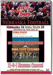 1970 IOWA STATE GAME ON DVD Husker football, Nebraska cornhuskers merchandise, husker merchandise, nebraska merchandise, nebraska cornhuskers dvd, husker dvd, nebraska football dvd, nebraska cornhuskers videos, husker videos, nebraska football videos, husker game dvd, husker bowl game dvd, husker dvd subscription, nebraska cornhusker dvd subscription, husker football season on dvd, nebraska cornhuskers dvd box sets, husker dvd box sets, Nebraska Cornhuskers, 1970 Iowa State Game