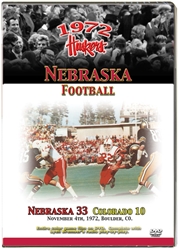 1972 COLORADO GAME ON DVD Husker football, Nebraska cornhuskers merchandise, husker merchandise, nebraska merchandise, nebraska cornhuskers dvd, husker dvd, nebraska football dvd, nebraska cornhuskers videos, husker videos, nebraska football videos, husker game dvd, husker bowl game dvd, husker dvd subscription, nebraska cornhusker dvd subscription, husker football season on dvd, nebraska cornhuskers dvd box sets, husker dvd box sets, Nebraska Cornhuskers, 1972 Colorado