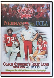 1973 vs. UCLA, T.O.s First Game Husker football, Nebraska cornhuskers merchandise, husker merchandise, nebraska merchandise, nebraska cornhuskers dvd, husker dvd, nebraska football dvd, nebraska cornhuskers videos, husker videos, nebraska football videos, husker game dvd, husker bowl game dvd, husker dvd subscription, nebraska cornhusker dvd subscription, husker football season on dvd, nebraska cornhuskers dvd box sets, husker dvd box sets, Nebraska Cornhuskers, 1973 vs. UCLA, T.O.s First Game