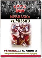 1973 MISSOURI GAME DVD Husker football, Nebraska cornhuskers merchandise, husker merchandise, nebraska merchandise, nebraska cornhuskers dvd, husker dvd, nebraska football dvd, nebraska cornhuskers videos, husker videos, nebraska football videos, husker game dvd, husker bowl game dvd, husker dvd subscription, nebraska cornhusker dvd subscription, husker football season on dvd, nebraska cornhuskers dvd box sets, husker dvd box sets, Nebraska Cornhuskers, 1973 Missouri Game