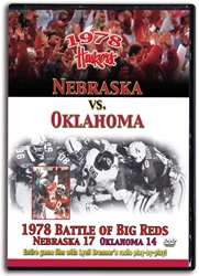 1978 Oklahoma Game with Lyell Bremser!! Husker football, Nebraska cornhuskers merchandise, husker merchandise, nebraska merchandise, nebraska cornhuskers dvd, husker dvd, nebraska football dvd, nebraska cornhuskers videos, husker videos, nebraska football videos, husker game dvd, husker bowl game dvd, husker dvd subscription, nebraska cornhusker dvd subscription, husker football season on dvd, nebraska cornhuskers dvd box sets, husker dvd box sets, Nebraska Cornhuskers, 1978 Oklahoma Game with Lyell Bremser!!