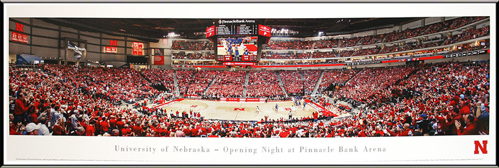 Framed Opening Night Basketball at Pinnacle Arena Nebraska Cornhuskers, Nebraska Collectibles, Huskers Collectibles, Nebraska Home & Office, Huskers Home & Office, Nebraska  Game Room & Big Red Room, Huskers  Game Room & Big Red Room, Nebraska  Office Den & Entry, Huskers  Office Den & Entry, Nebraska Wall Decor, Huskers Wall Decor, Nebraska  Framed Pieces, Huskers  Framed Pieces, Nebraska Deluxe Framed Panorama of New Stadium , Huskers Deluxe Framed Panorama of New Stadium 